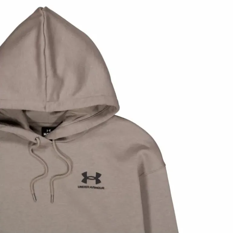 Essential Fleece Hoodie Brown