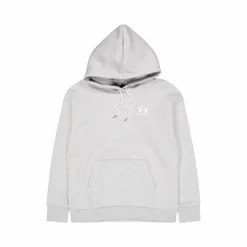 Essential Fleece Hoodie Mod Gray Light Heather