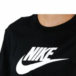 Essential Icon Crop Futura Tee White/Black