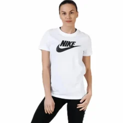 Essential Icon Futura Tee White/Black