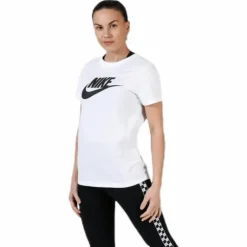 Essential Icon Futura Tee White/Black