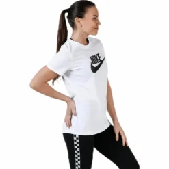 Essential Icon Futura Tee White/Black
