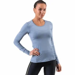 Essential Long Sleeve Blue