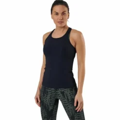 Essential Rib Racerback Black