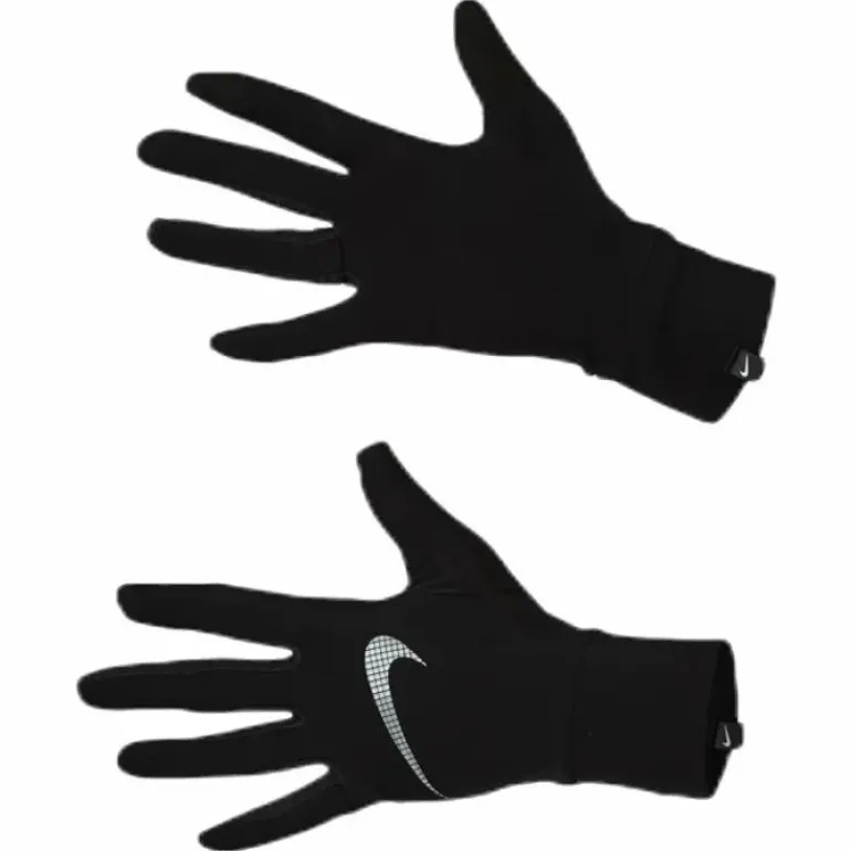 Essential Running Hat And Glove Set W Black