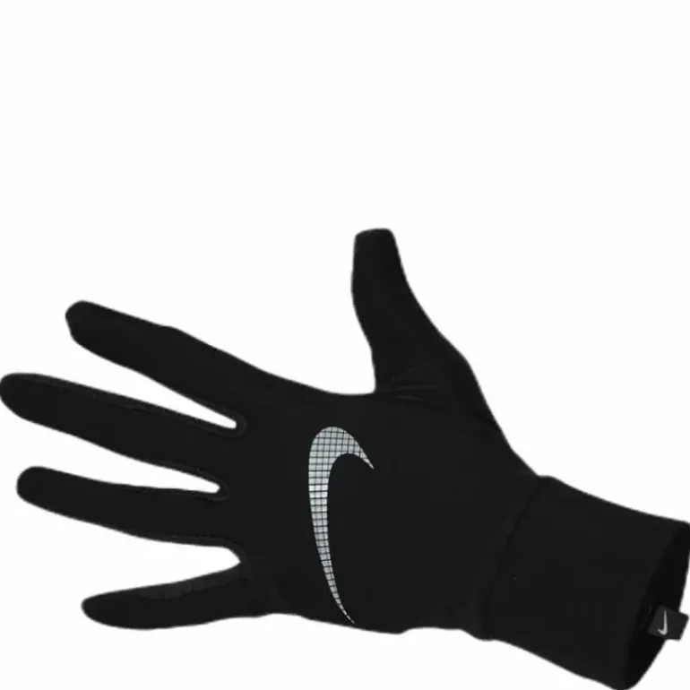 Essential Running Hat And Glove Set W Black