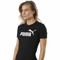 Essential Slim Tee Dress Black
