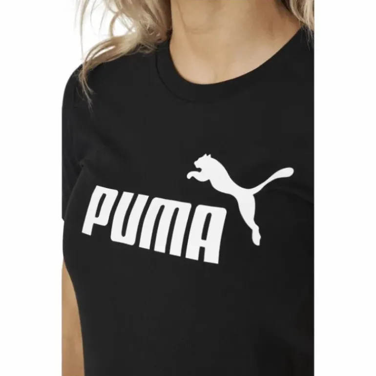 Essential Slim Tee Dress Black