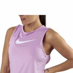 Essential Swoosh Tank Pink/White