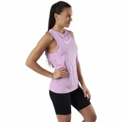 Essential Swoosh Tank Pink/White
