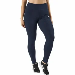 ESSENTIALS HIGH-WAISTED LOGO LEGGINGS Legend Ink / White