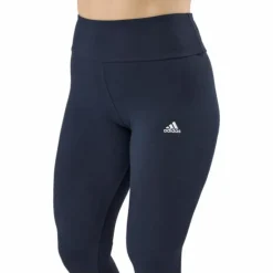 ESSENTIALS HIGH-WAISTED LOGO LEGGINGS Legend Ink / White