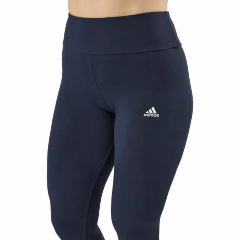 ESSENTIALS HIGH-WAISTED LOGO LEGGINGS Legend Ink / White