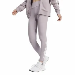 ESSENTIALS HIGH-WAISTED LOGO LEGGINGS Preloved Fig
