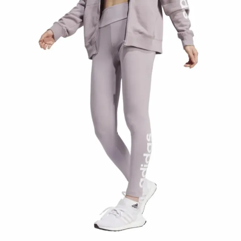 ESSENTIALS HIGH-WAISTED LOGO LEGGINGS Preloved Fig