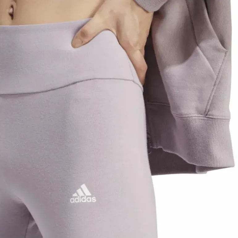 ESSENTIALS HIGH-WAISTED LOGO LEGGINGS Preloved Fig