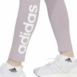 ESSENTIALS HIGH-WAISTED LOGO LEGGINGS Preloved Fig