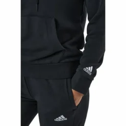 Essentials Hoodie Black / White