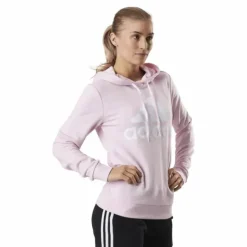 Essentials Hoodie Clear Pink / White