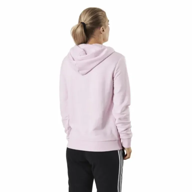 Essentials Hoodie Clear Pink / White