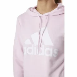 Essentials Hoodie Clear Pink / White