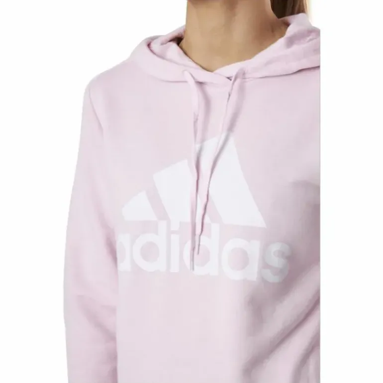 Essentials Hoodie Clear Pink / White