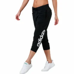 Essentials Linear 3/4 Pant Black / White