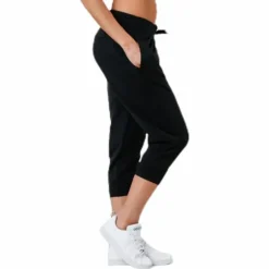 Essentials Linear 3/4 Pant Black / White