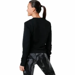 Essentials Linear Crewneck Black / White
