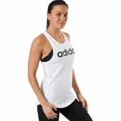 Essentials Loose Tank Top White / Black