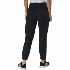 Essentials Regular Tapered Cuffed 7/8 Pant Black / White