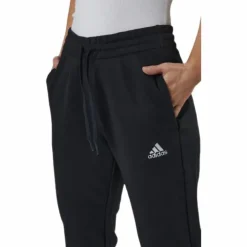 Essentials Regular Tapered Cuffed 7/8 Pant Black / White