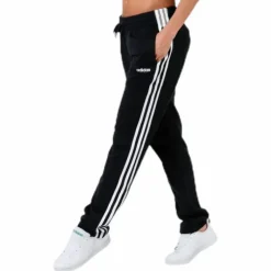 Essentials 3S Pant Open Hem Black / White