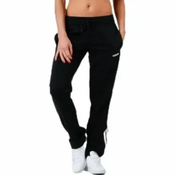 Essentials 3S Pant Open Hem Black / White