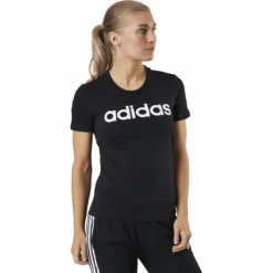 Essentials Slim Logo T-Shirt Black / White
