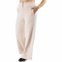 Essentials 3-Stripes French Terry Wide Joggers Wonqua/White