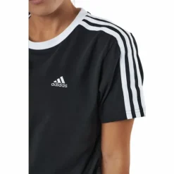 Essentials 3-Stripes T-Shirt Black / White