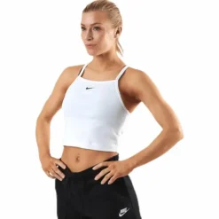 Essntl Tank White/Black