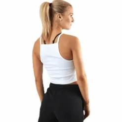 Essntl Tank White/Black