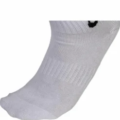 Everyday Cushioned Training Ankle Socks (3 Pairs) WHITE/BLACK