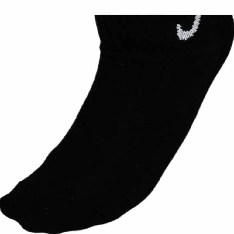 Everyday Cushioned Training Ankle Socks (3 Pairs) BLACK/WHITE