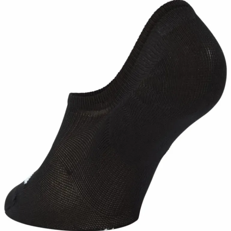 Everyday Plus Lightweight Women's Training Footie Socks (3 Pairs) BLACK/WHITE