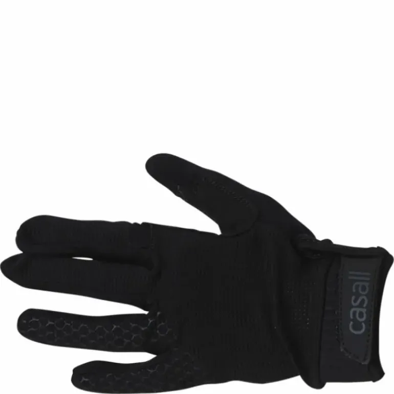 Exercise glove Long finger Black