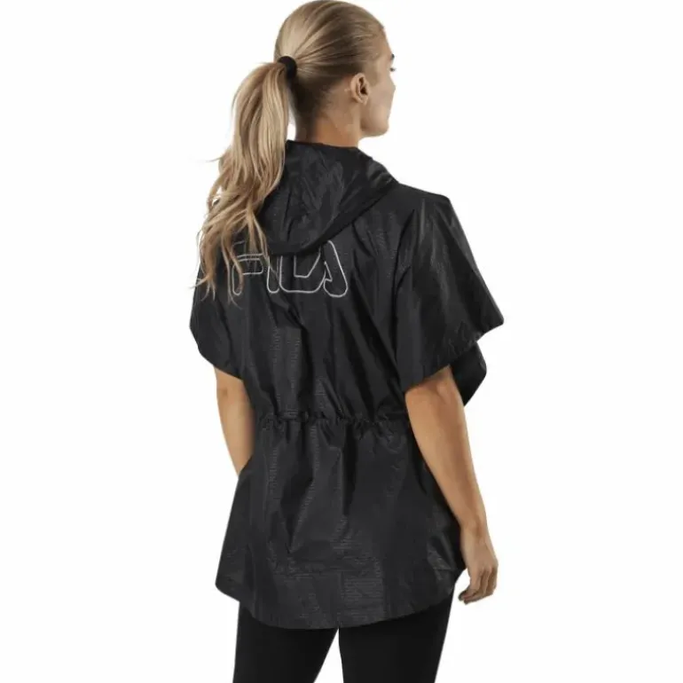 Eydie Wind Poncho Black