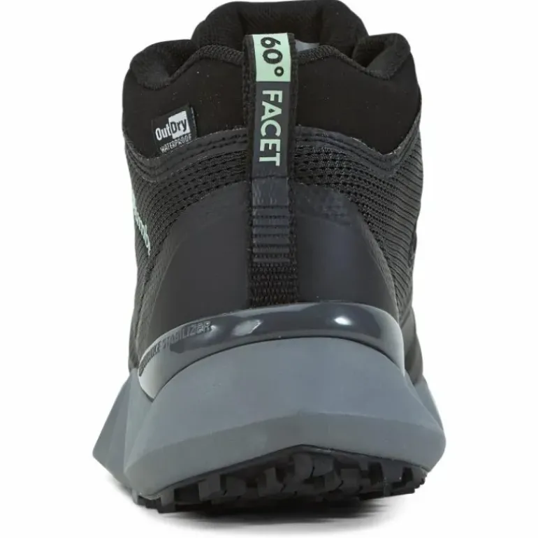 Facet™ 60 Outdry™ Black, Vivid Mint