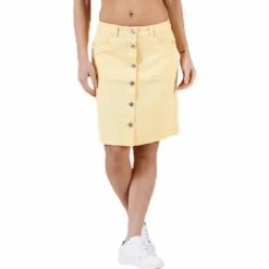 Farrah Color Dnm Skirt Yellow