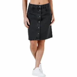Farrah Reg Dnm Skirt Black