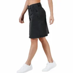 Farrah Reg Dnm Skirt Black