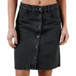 Farrah Reg Dnm Skirt Black