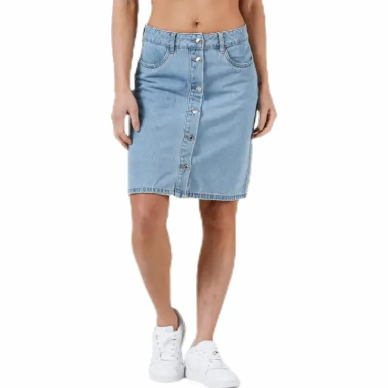 Farrah Reg Dnm Skirt Blue